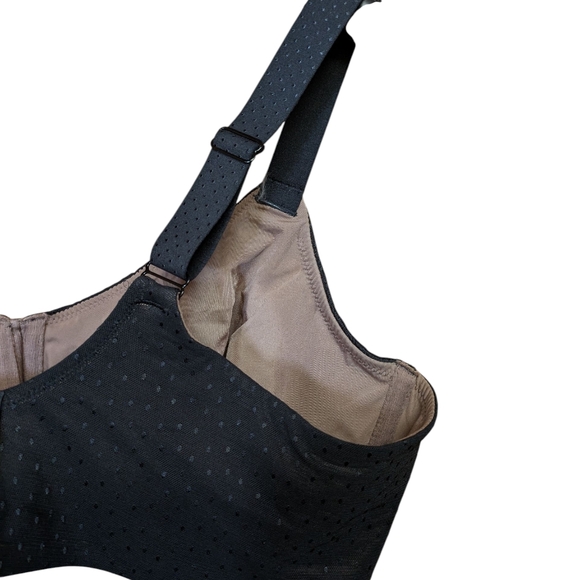 Wacoal Back Appeal Black Underwire Bra 855303 Size 44DD - Picture 4 of 9